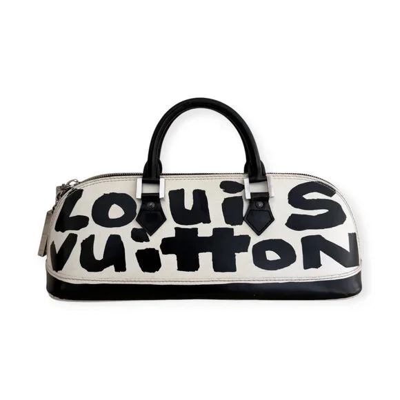 LOUIS VUITTON Graffiti Alma Horizontal Bag - Stephen Sprouse Limited Edition - Picture 2 of 14